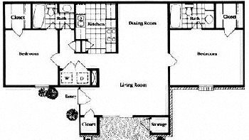 Two bedroom and Two bath Two bedroom Two bath